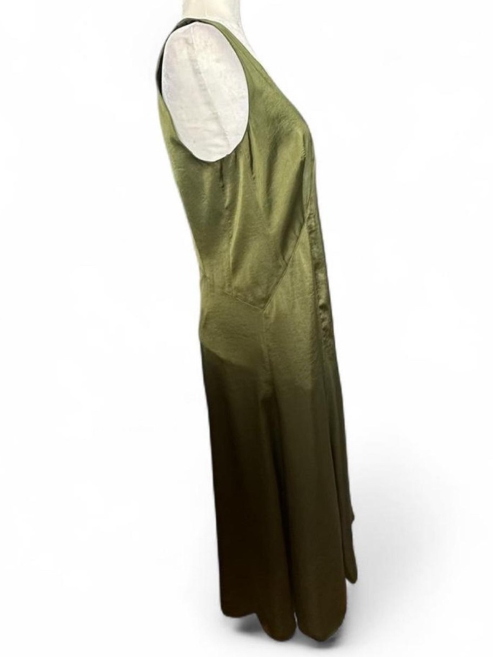 💜 NWT Elie Tahari Olive Dress - Tuscan Olive (US 8) - Picture 5 of 8